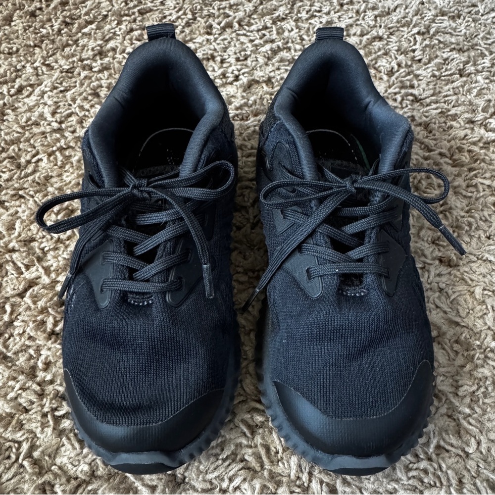 Adidas Alphabounce Shoes Boys Size 8K Black Running Sneakers Mesh B42289 Kids